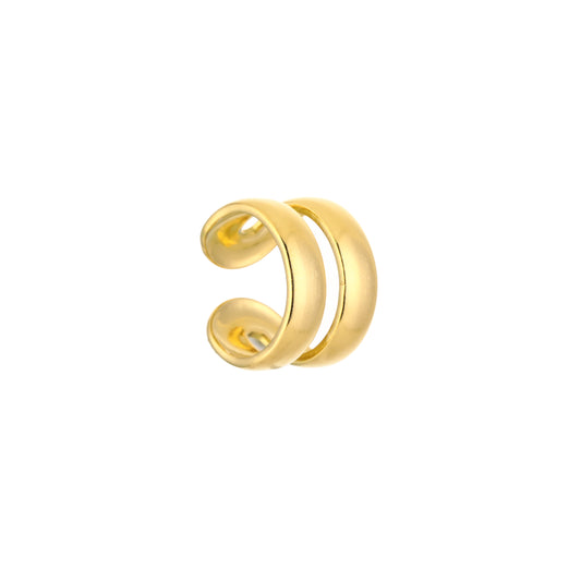 Gouden ring met dubbele laag